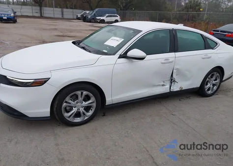 2025 Honda Accord Lx из США, поврежденный, VIN 1HGCY1F21SA032670